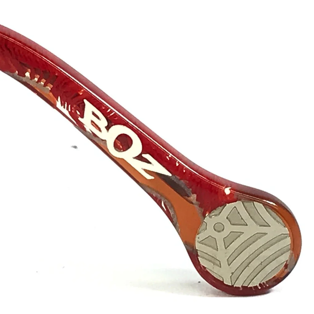 BOZ Eyeglasses Frames ZENNI 9030 Brown Red Strass Crystals Burgundy 51-16-140